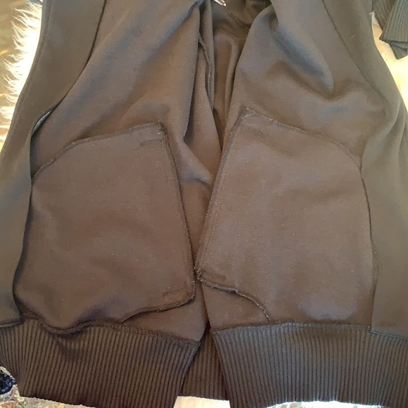 Nike athletic black/white mens warm-up/running jacket size M - Picture 13 of 16